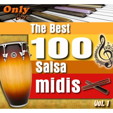 Coleccion No.1 Salsa - The Best 100 Midi  (OnlyOne)
