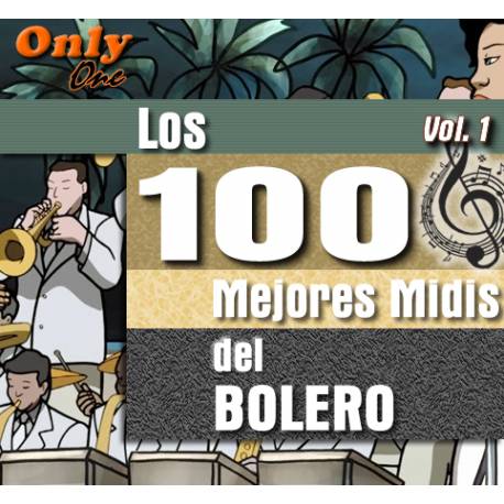 Coleccion No.1 Boleros - The Best 100 Midis (OnlyOne)