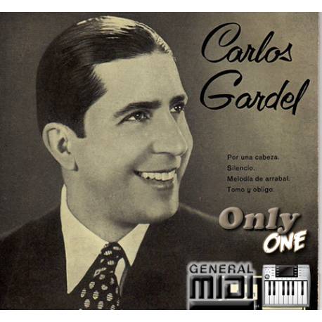 Nostalgias - Carlos Gardel - Midi File (OnlyOne) 