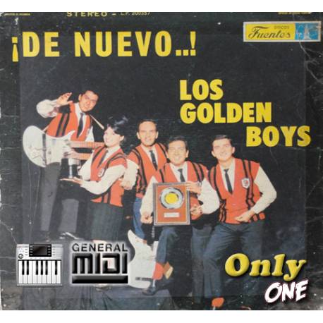 Rubiela - Los Golden Boys - Midi File (OnlyOne) 