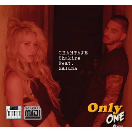 Chantaje - Shakira Ft Maluma - Midi File (OnlyOne)