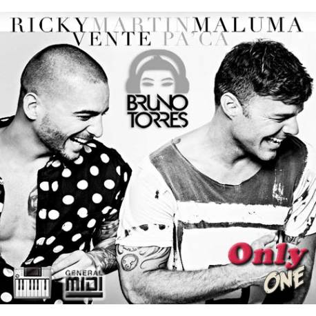 Vente Pa Ca - Ricky Martin Ft Maluma - Midi File (OnlyOne) 