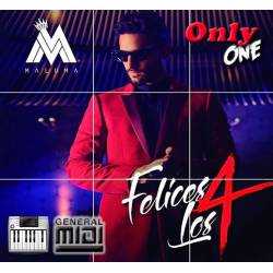 Felices los 4 - Maluma - Midi File (OnlyOne) 