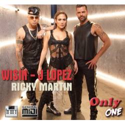 Adrenalina Wisin - Jennifer Lopez Ft Ricky Martin - Midi File (OnlyOne)