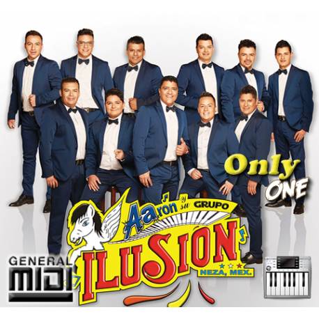 Y Hoy Te Vas - Aaron Y Su Grupo Ilusion - Midi File (OnlyOne)