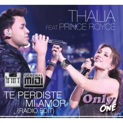 Te Perdiste Amor - Prince Royce ft Thalia - Midi File (OnlyOne)