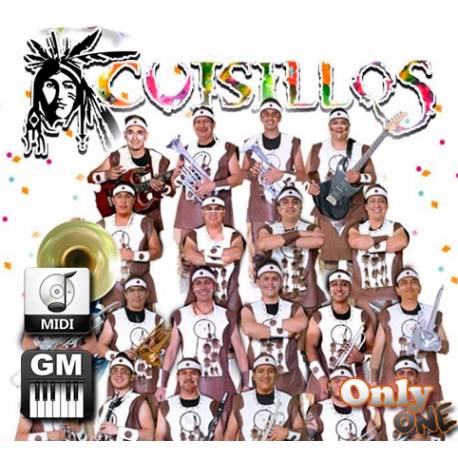 La del Moño Colorado - Banda Cuisillos - Midi File (OnlyOne)