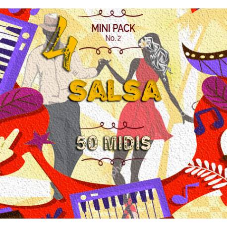 Mini Pack 50 Midis - Salsa No.4 - Midi File (OnlyOne)