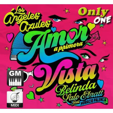 Amor A Primera Vista - Los Angeles Azules Ft Belinda - Midi File (OnlyOne)