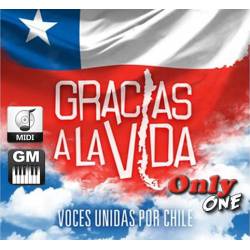 Gracias a la Vida - Voces unidas por Chile - Midi File (OnlyOne)