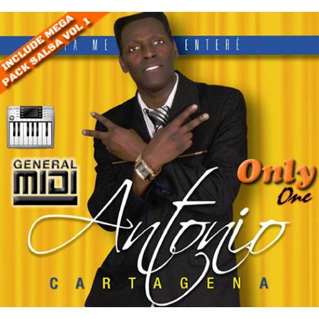 Sin Ti - Antonio Cartagena - Midi File (OnlyOne)