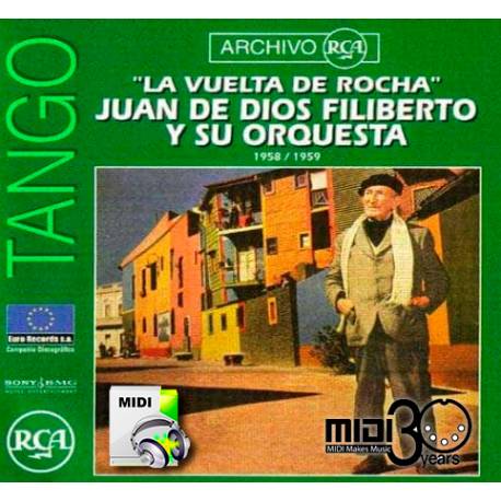 Quejas de Bandoneón - Juan de Dios Filiberto - Midi File (OnlyOne)