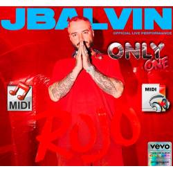 Rojo - J Balvin - Midi File (OnlyOne)