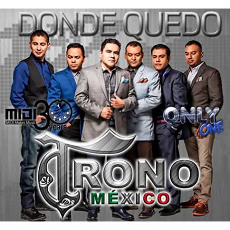 Prometiste Volver - El Trono de Mexico - Midi File (OnlyOne)