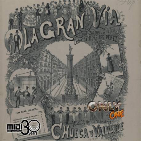 Jota de las Ratas - La Gran Via - Midi File (OnlyOne)