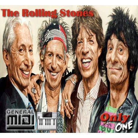 Medley 1 - Rolling Stones - Midi File (OnlyOne)