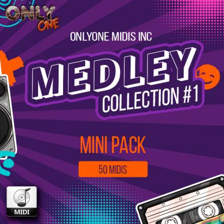 Mini Pack 50 Midis - Medley No. 1 - Midi File (OnlyOne)