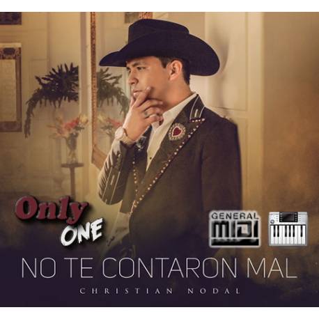 Adiós Amor - Ver Cumbia - Christian Nodal - Midi File (OnlyOne)