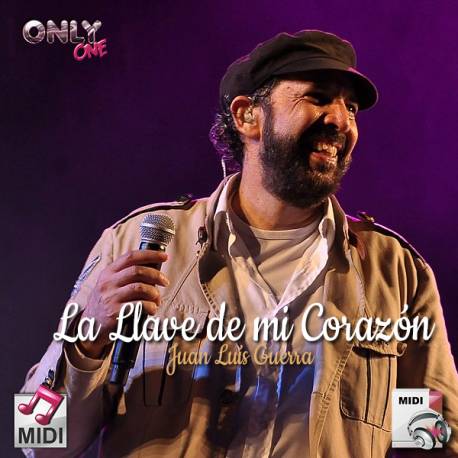 La Llave de mi Corazón - Juan Luis Guerra - Midi File (OnlyOne)