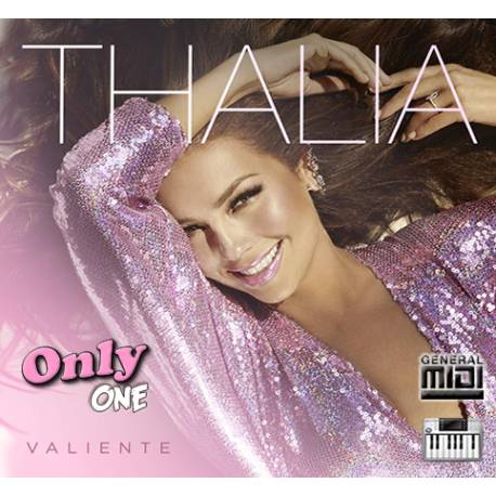 No Me Enseñaste - Thalia - Midi File (OnlyOne)