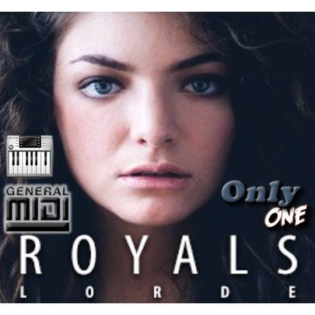 Royals - Lorde - Karaoke - Midi File (OnlyOne) 