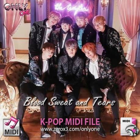 Blood Sweat and Tears - BTS - Midi File (OnlyOne)