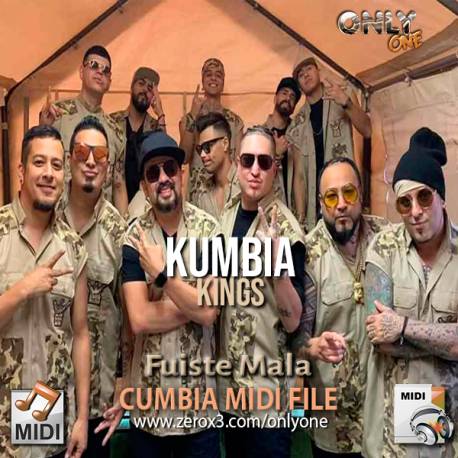 Fuiste Mala - Kumbia Kings Ft. Intocable - Midi File Karaoke (OnlyOne)