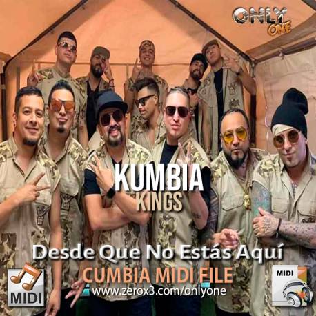 Desde Que No Estas Aqui - Kumbia Kings - Midi File (OnlyOne)