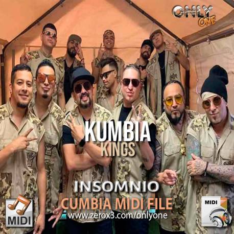 Insomnio - Kumbia Kings - Midi File (OnlyOne)
