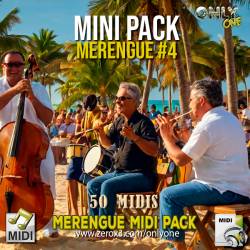 Mini Pack 50 Midis - Merengue Vol. 4 - Midi File (OnlyOne)