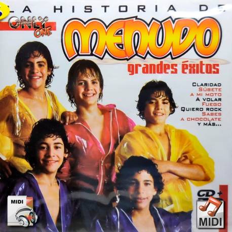 Claridad - Menudo - Midi File Karaoke (OnlyOne)