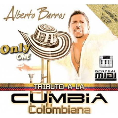 Tributo A La Cumbia Colombiana - Alberto Barros - Midi File (OnlyOne) 