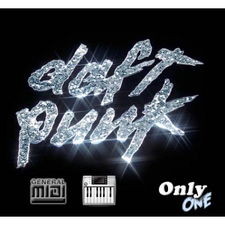 Get Lucky - Daft Punk - ft Pharrell Williams - Midi File (OnlyOne) 