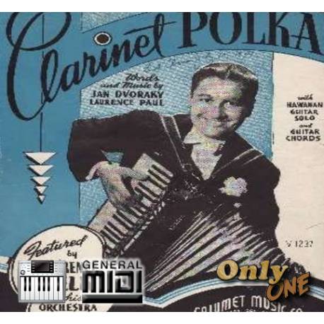 Clarinet Polka - Hupfat - Dziadunio Polka - Midi File (OnlyOne) 